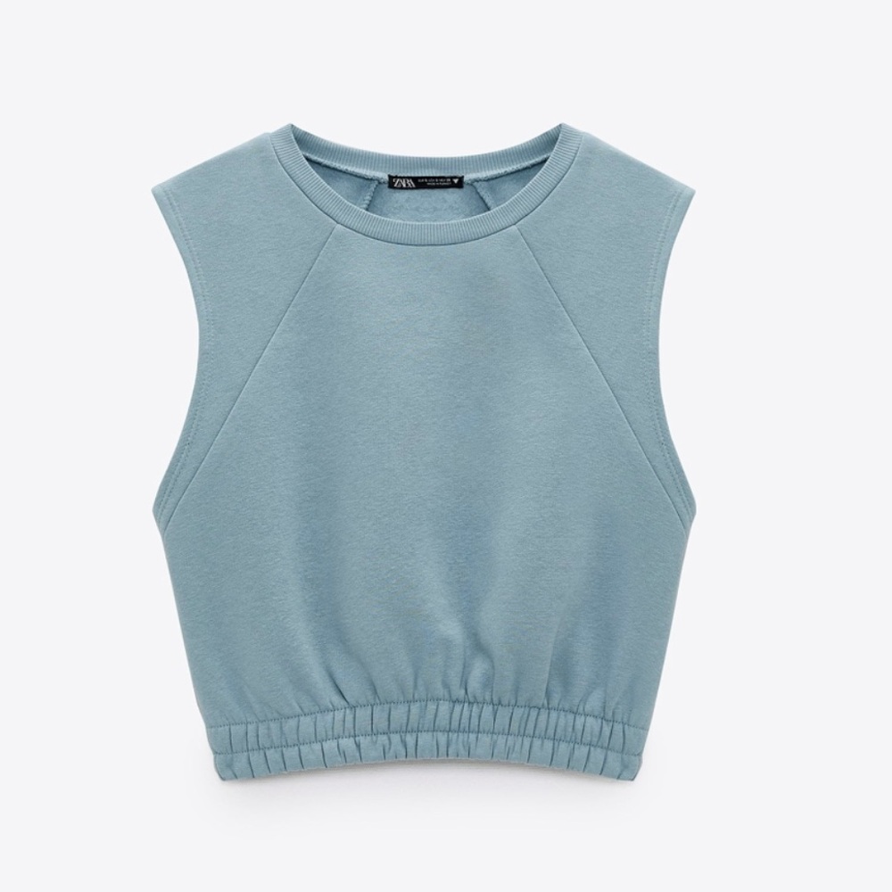 Zara plush waistcoat